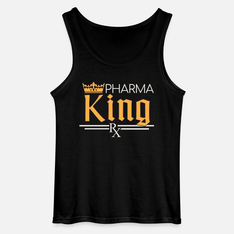 Pharmacy | Pharma King - Gildan Men’s Tank Top - black