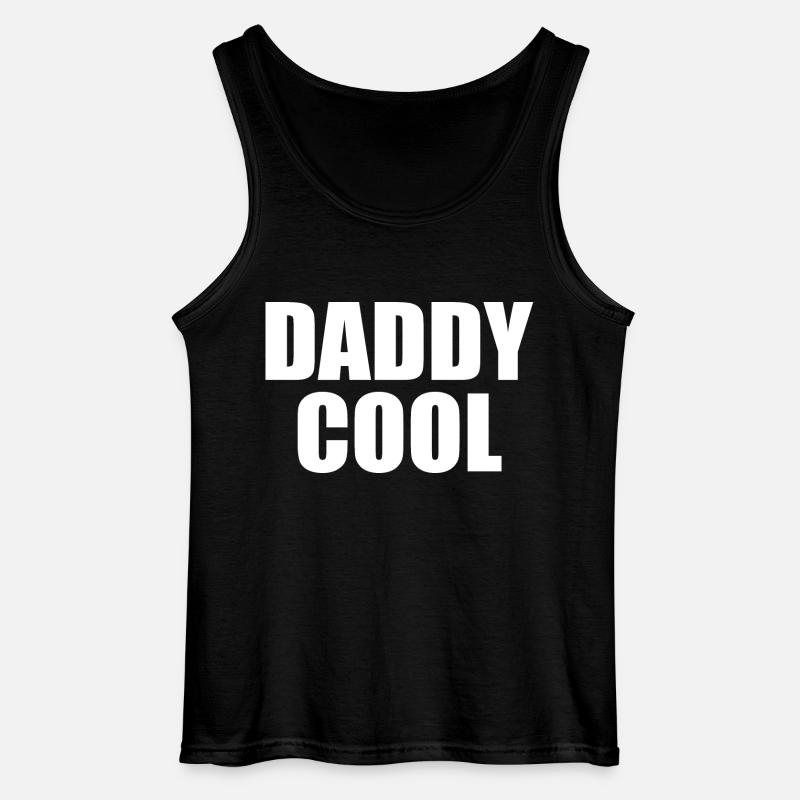 Daddy cool - Gildan Männer Tank Top - Schwarz