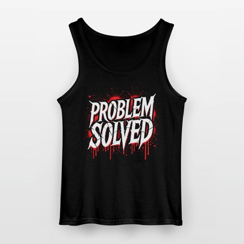 Problem Gelöst - Problem Solved Gildan Men’s Tank Top