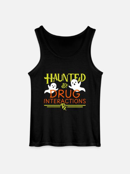 Pharmacy Halloween | Haunted - Gildan Men’s Tank Top - black