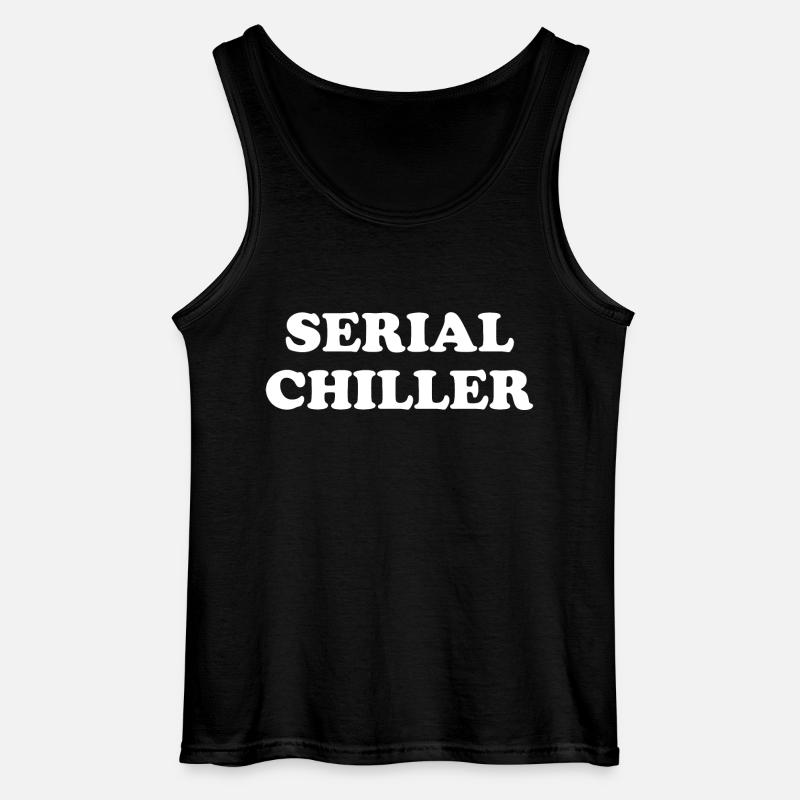 Serial Chiller - Gildan Männer Tank Top - Schwarz
