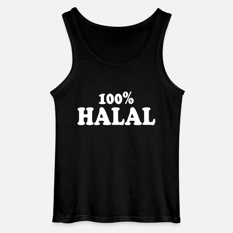 Halal - Gildan Männer Tank Top - Schwarz