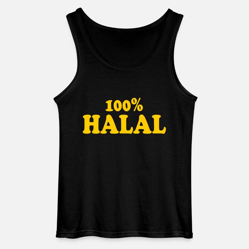 Halal - Gildan Männer Tank Top - Schwarz