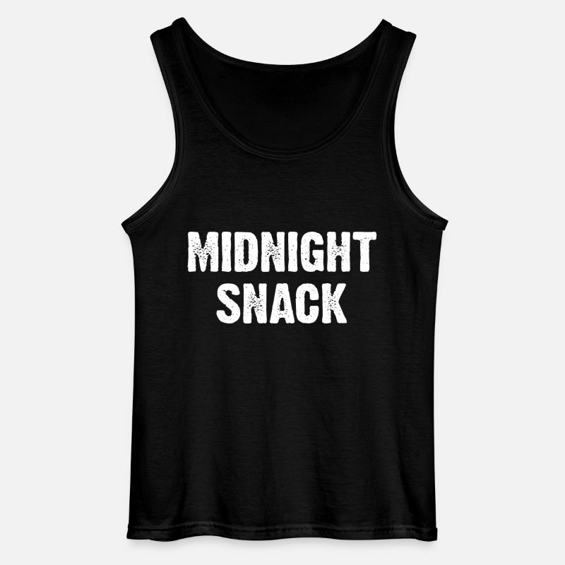 Midnight Snack - Gildan Männer Tank Top - Schwarz