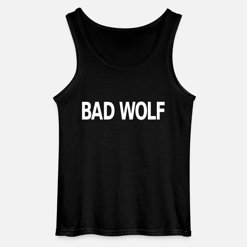 Bad Wolf - Gildan Männer Tank Top - Schwarz