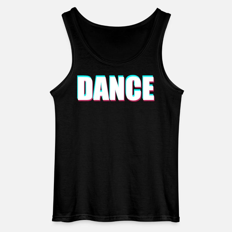 Dance - Gildan Men’s Tank Top - black