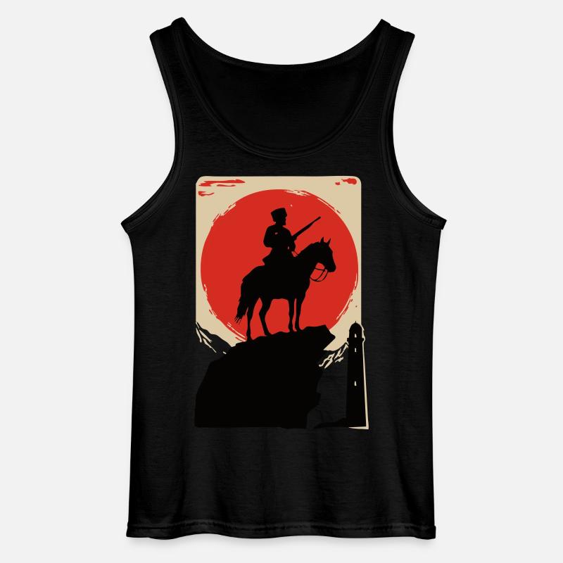 Abrek - Gildan Männer Tank Top - Schwarz