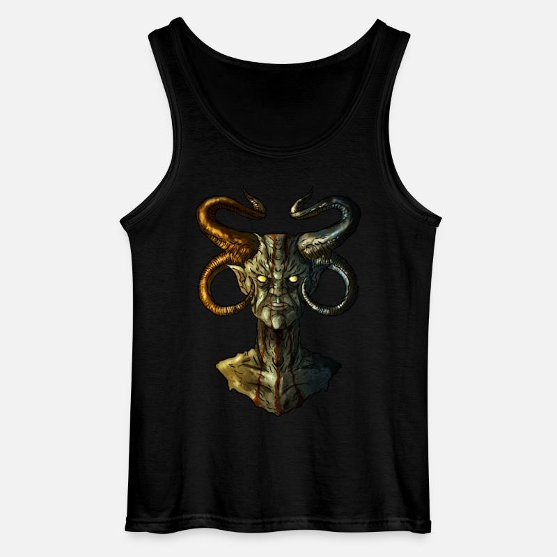 Devil 2 - Gildan Men’s Tank Top - black