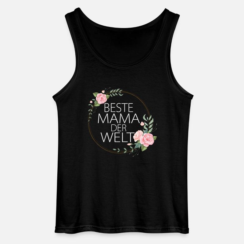 Beste Mama der Welt - Gildan Männer Tank Top - Schwarz