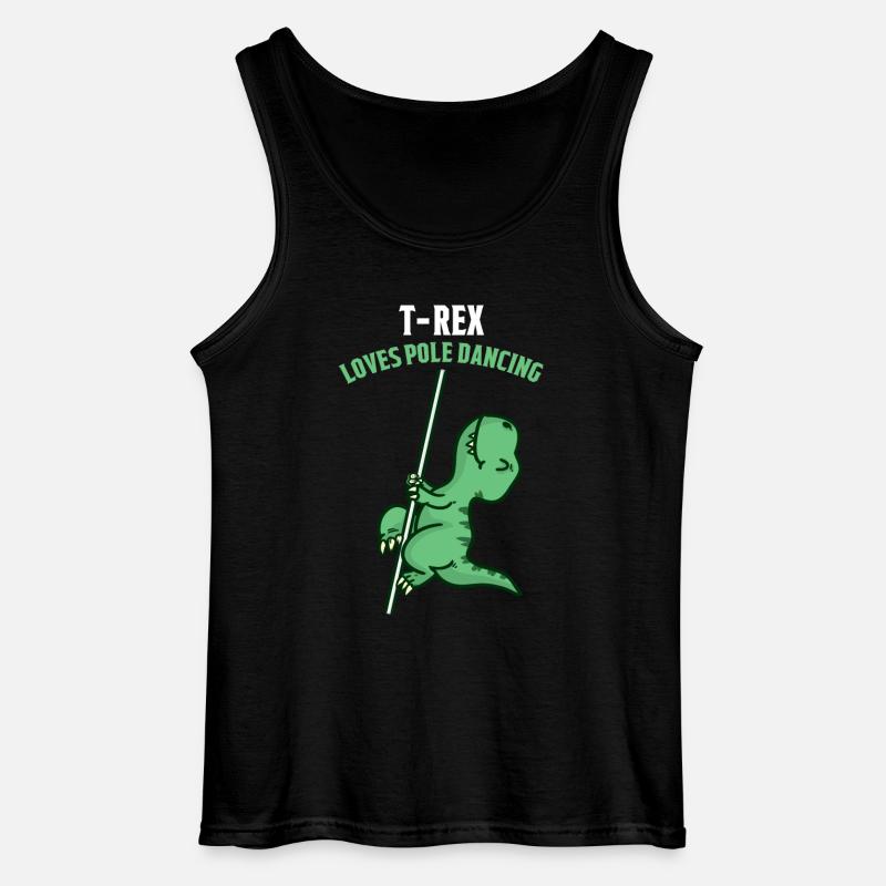 Pole Dance Dancing - Gildan Männer Tank Top - Schwarz