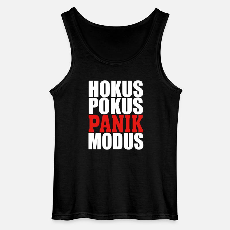 Hokus Pokus Modus - Gildan Männer Tank Top - Schwarz
