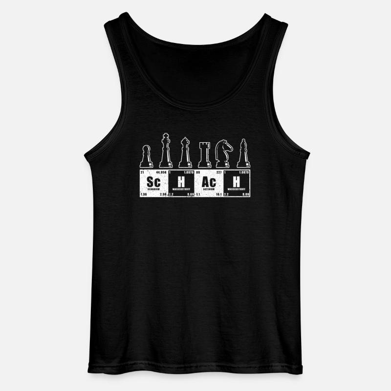 Schach - Gildan Männer Tank Top - Schwarz