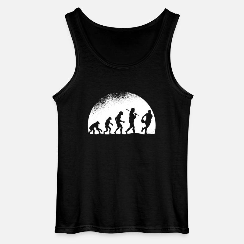 Evolution Rugby - Gildan Men’s Tank Top - black