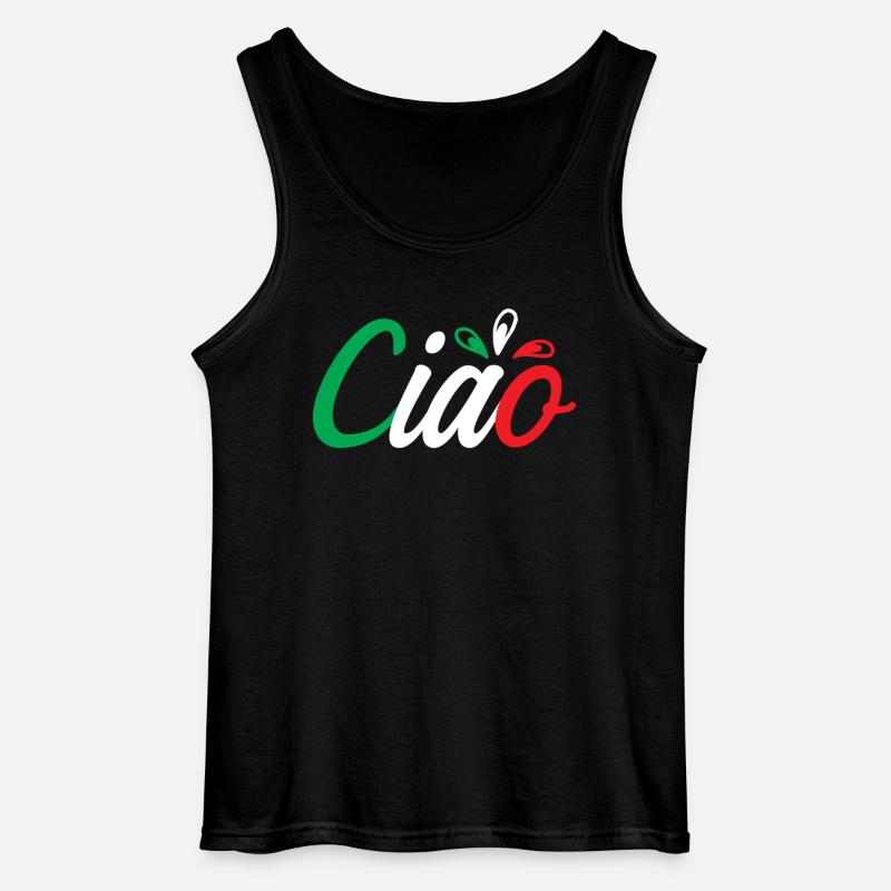 Ciao - Gildan Männer Tank Top - Schwarz