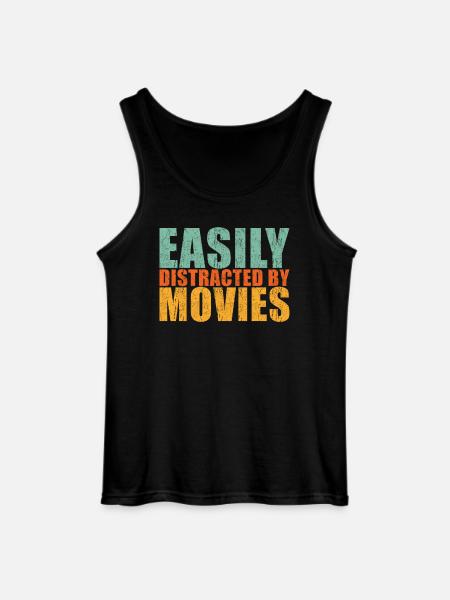 Movie Fan - Gildan Men’s Tank Top - black