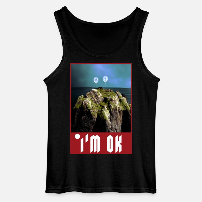 Formally Dressed Chitty-Chatty - Gildan Männer Tank Top - Schwarz