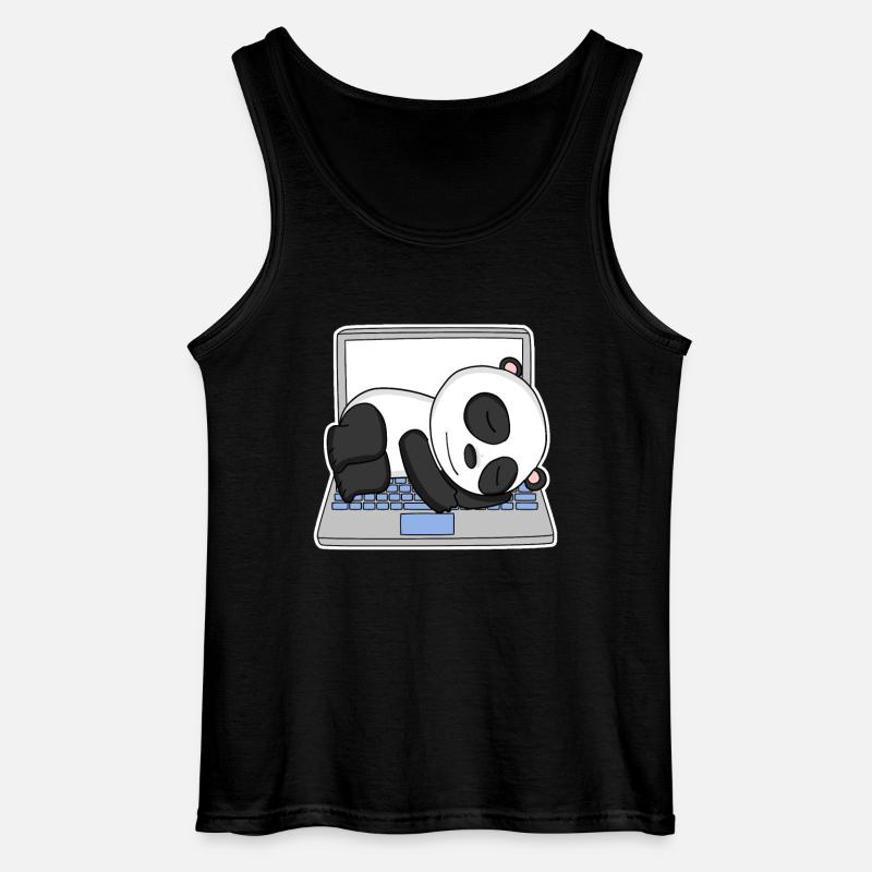 Computer Nerd Programmierer Herren Geschenk - Gildan Männer Tank Top - Schwarz