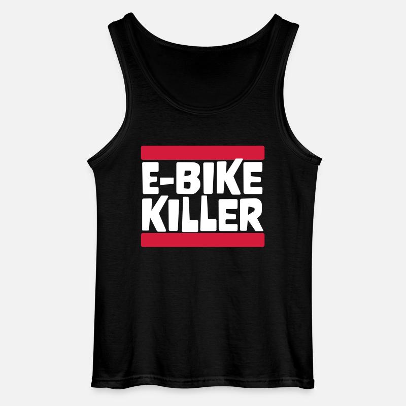 E BIKE KILLER - Gildan Männer Tank Top - Schwarz