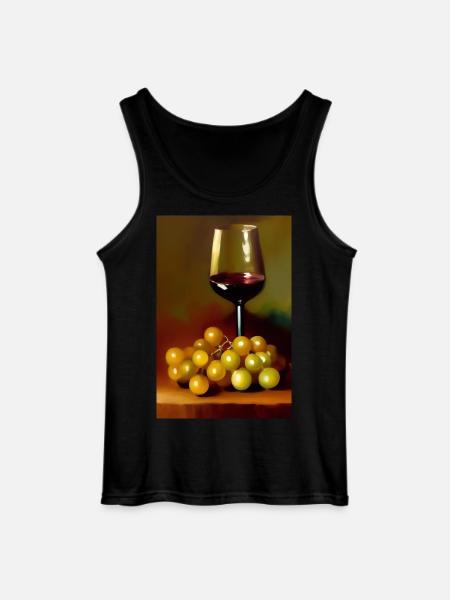 Wine drinkers - Gildan Men’s Tank Top - black