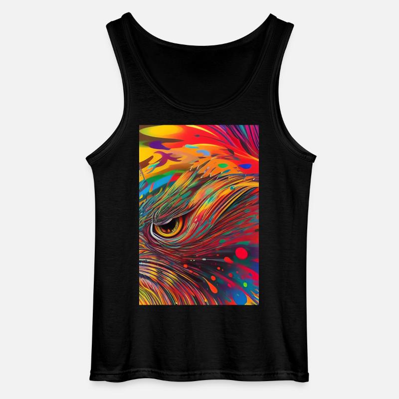 Abstrakte Kunst - Gildan Männer Tank Top - Schwarz