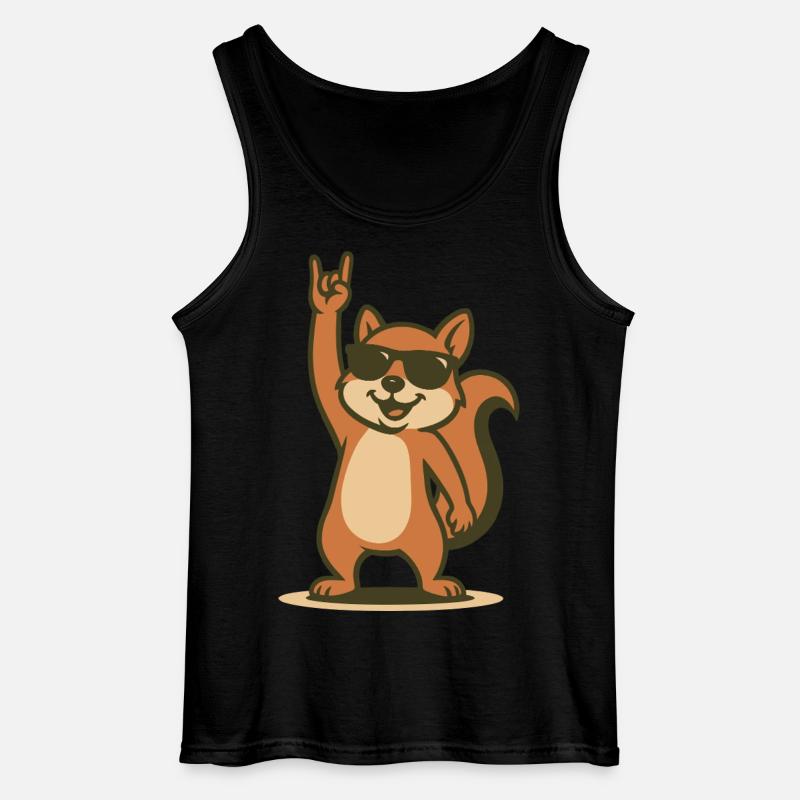 Rock’n’Roll Nussknacker - Gildan Männer Tank Top - Schwarz
