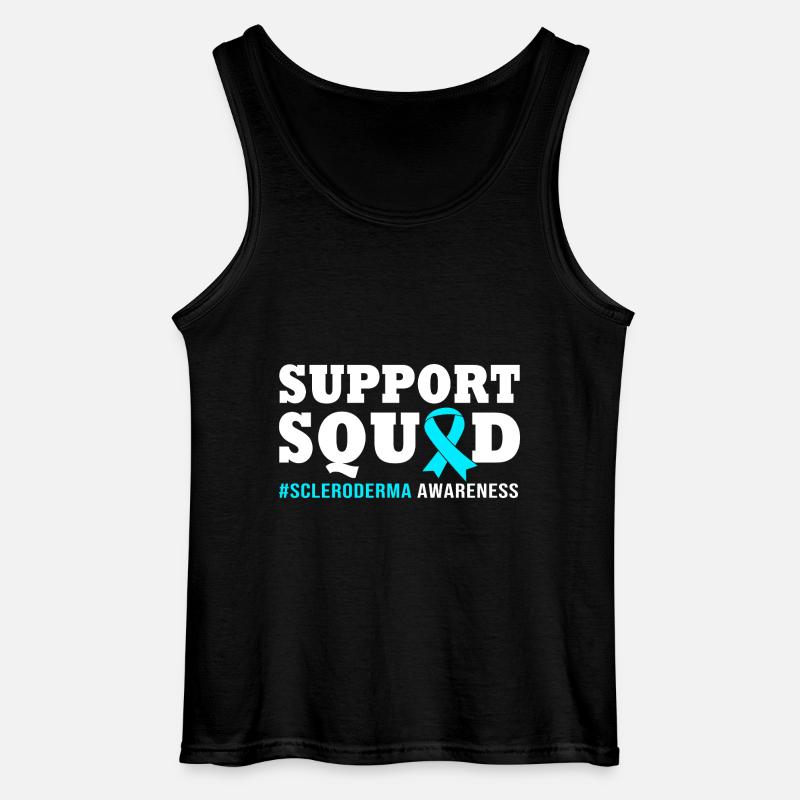 Scleroderma - Gildan Men’s Tank Top - black