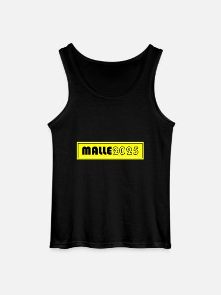 Malle 2025 - Gildan Männer Tank Top - Schwarz