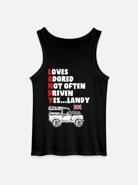 Its Landy - Gildan Men’s Tank Top - black