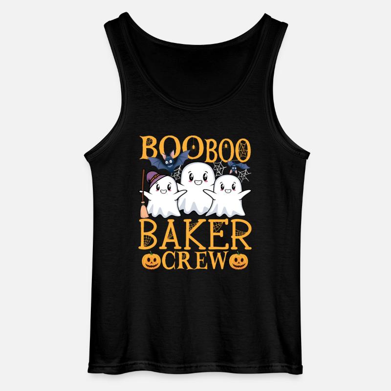 Bäcker uu Lustiger Bäcker - Gildan Männer Tank Top - Schwarz