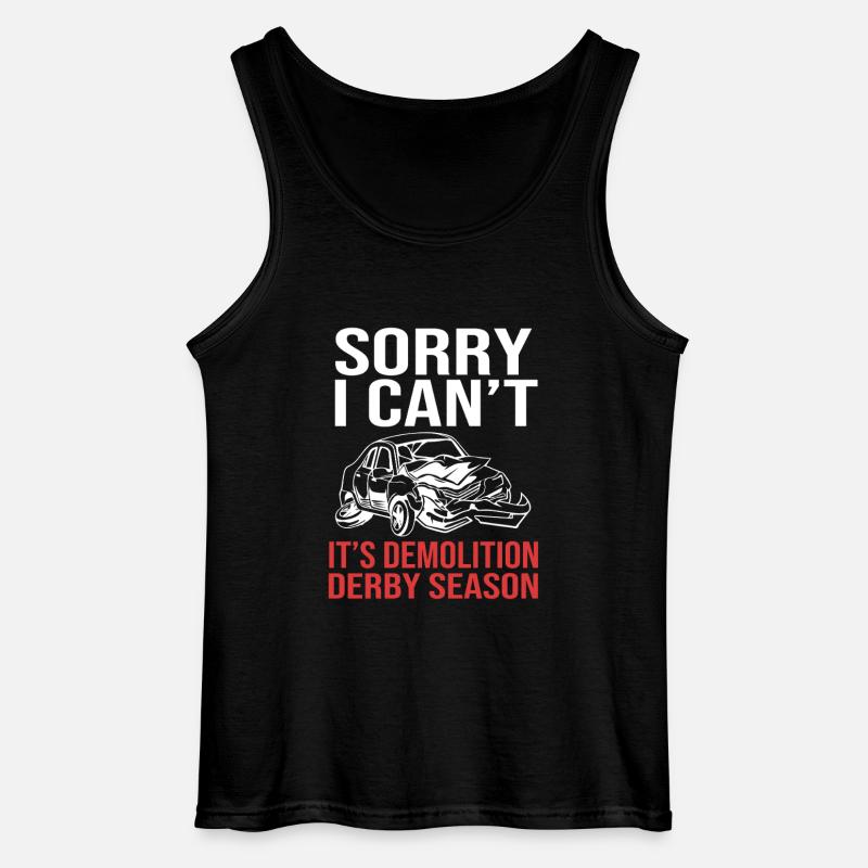 Abriss Derby - Gildan Männer Tank Top - Schwarz