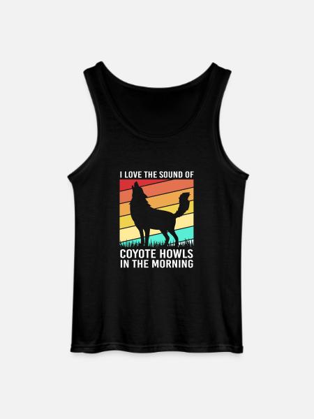 Jagd Jäger Kojote - Gildan Männer Tank Top - Schwarz