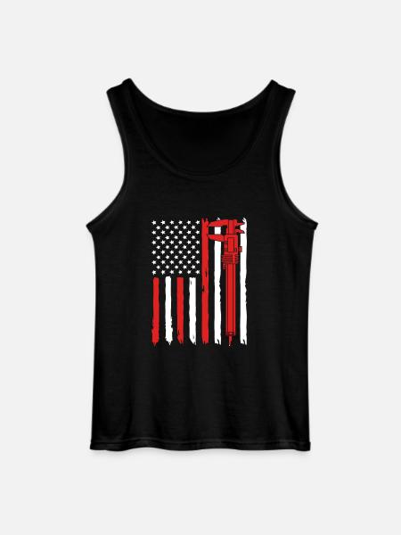 CNC Mechanic Mechanical Engineer Locksmith - Gildan Men’s Tank Top - black