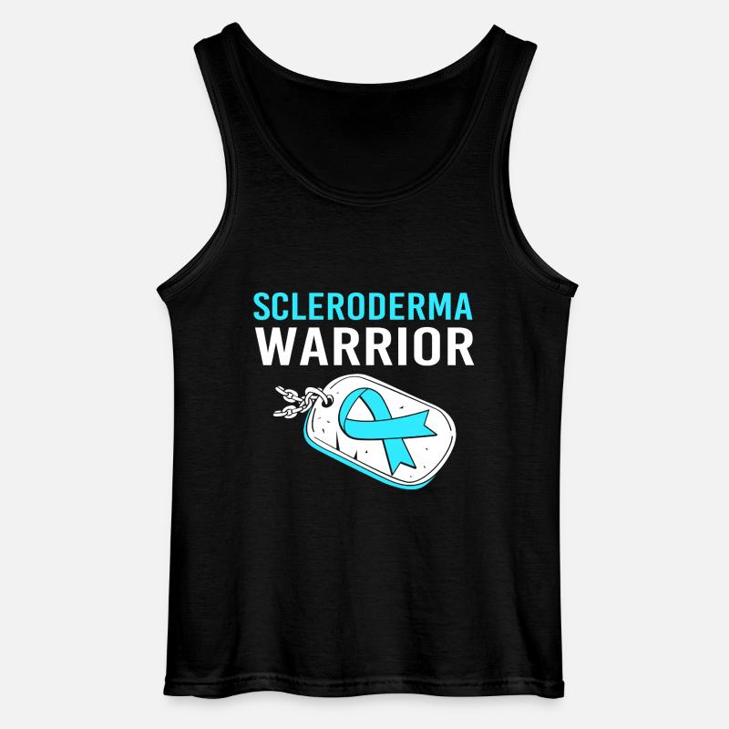 Scleroderma - Gildan Men’s Tank Top - black