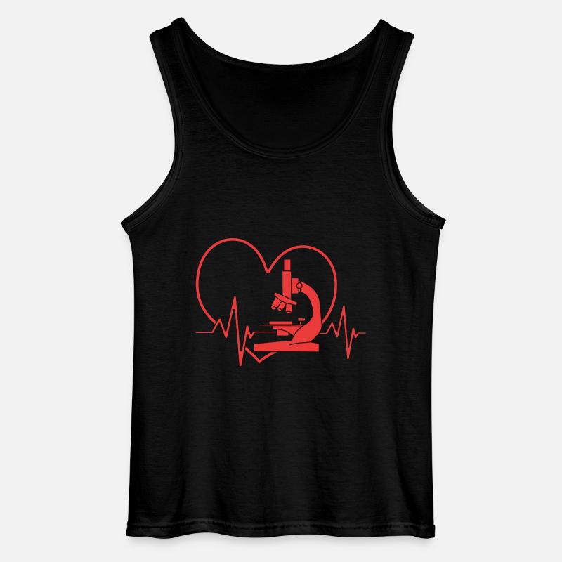 Structural formula molecule - Gildan Men’s Tank Top - black