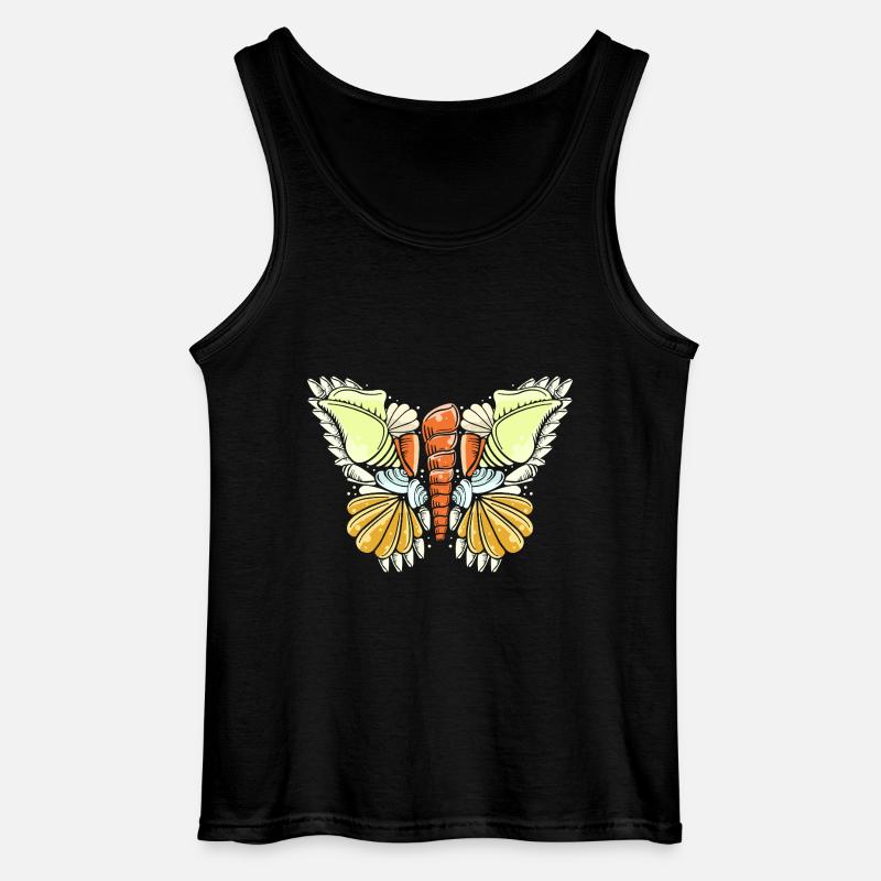 Shell Shell Collector - Gildan Men’s Tank Top - black