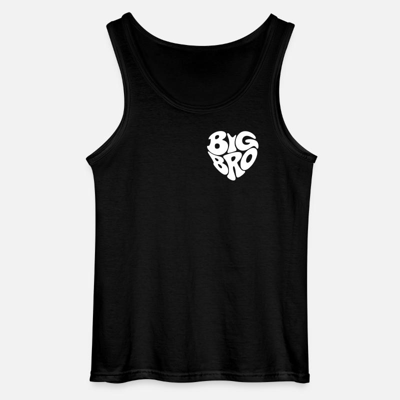 Big Bro - Gildan Männer Tank Top - Schwarz
