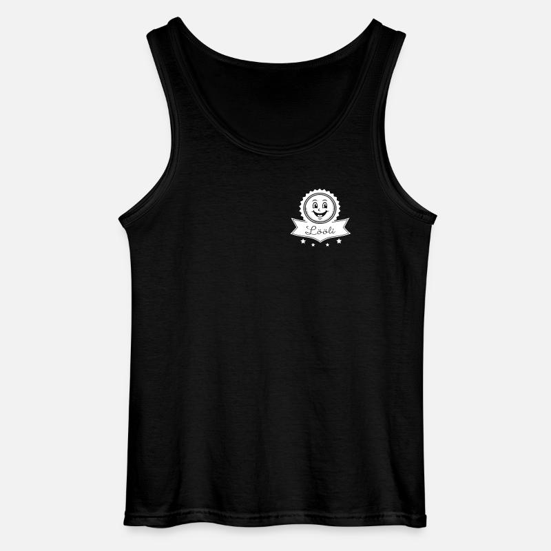 Lööli EMBLEM - Gildan Männer Tank Top - Schwarz