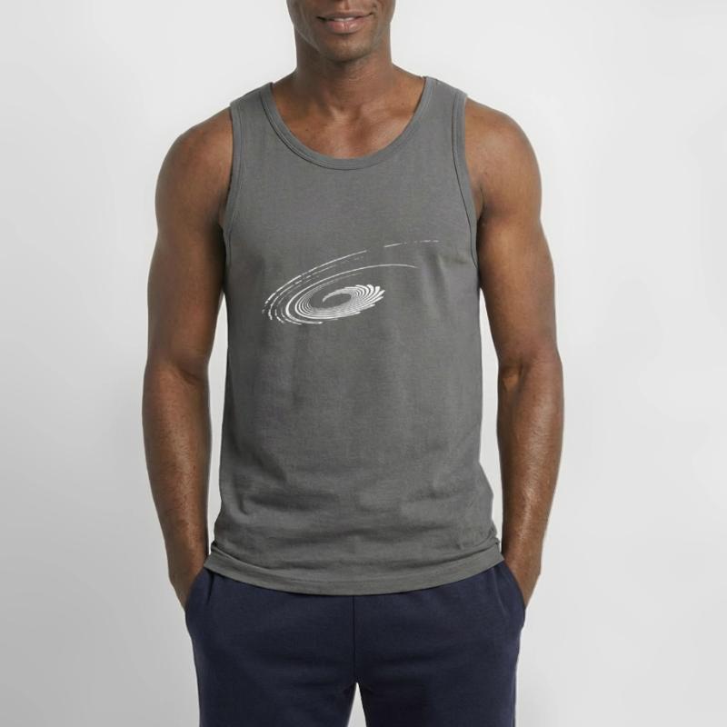 Geometric Planes Parabolas Ellipses Lines Gildan Men’s Tank Top