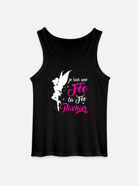 Je Suis Une Fée La Fée Pachier - Débardeur Gildan Homme - noir