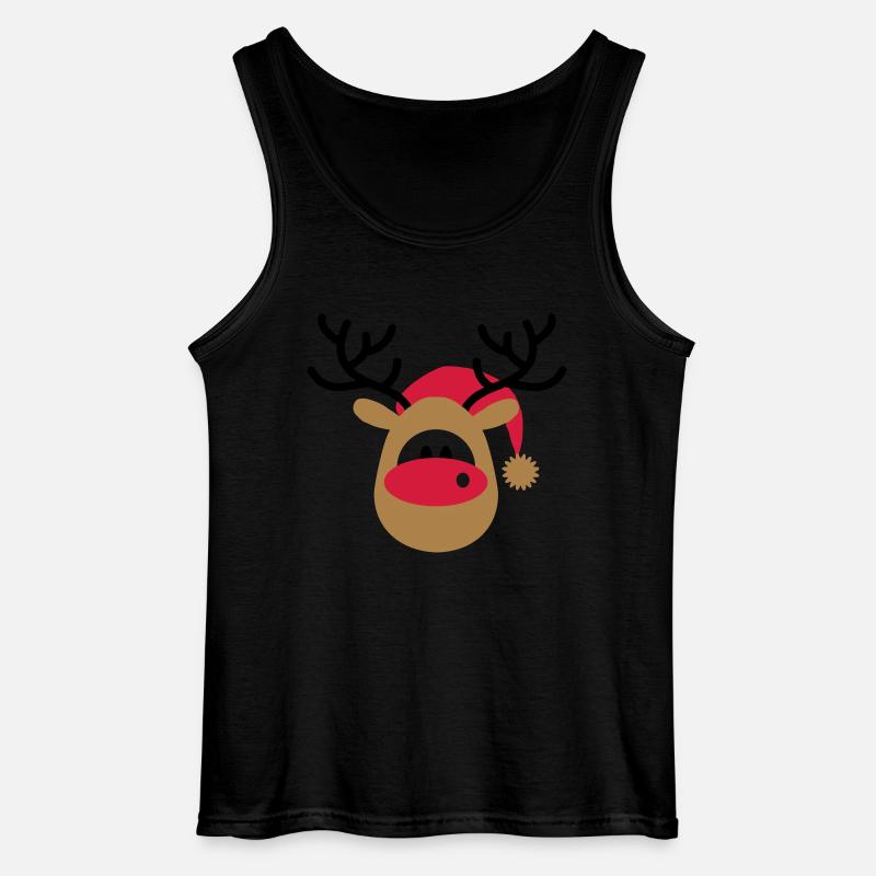 weihnachten - Gildan Männer Tank Top - Schwarz