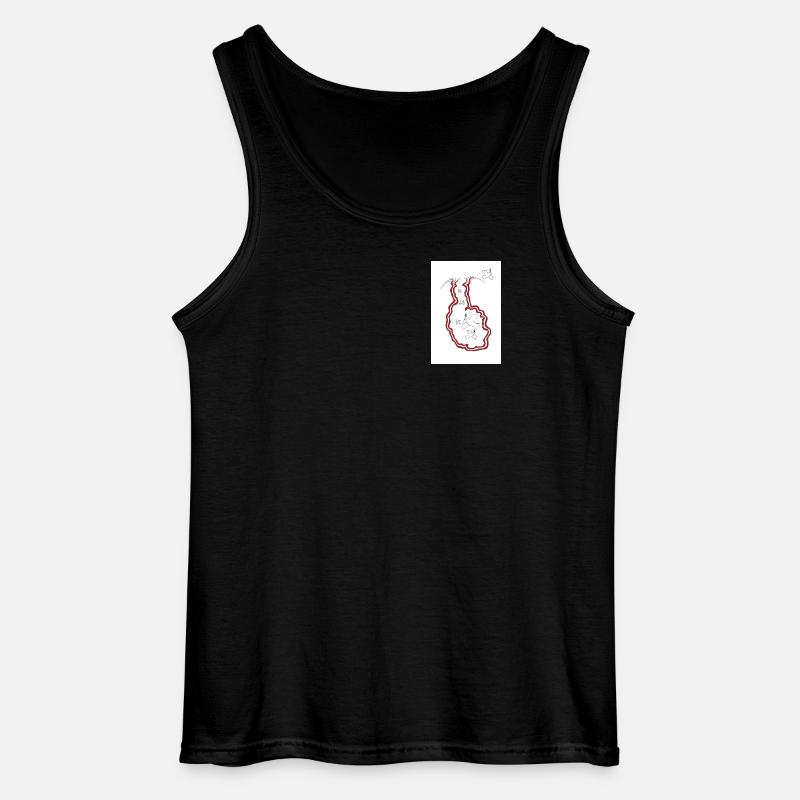 PEACE SEED AUSTRIA by Gudrun KARGL - Gildan Männer Tank Top - Schwarz