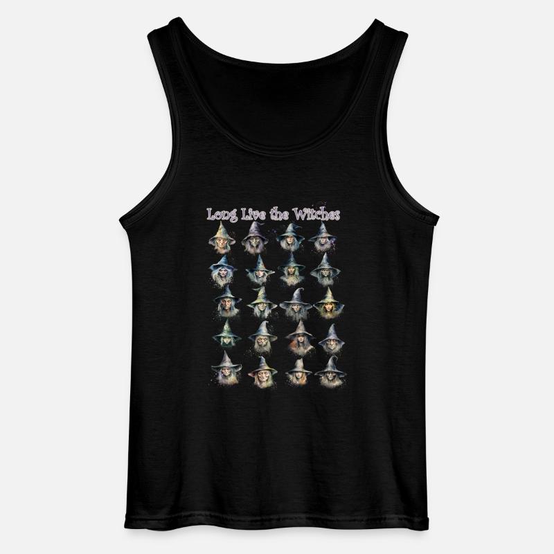 Lang leben die Hexen - Gildan Männer Tank Top - Schwarz