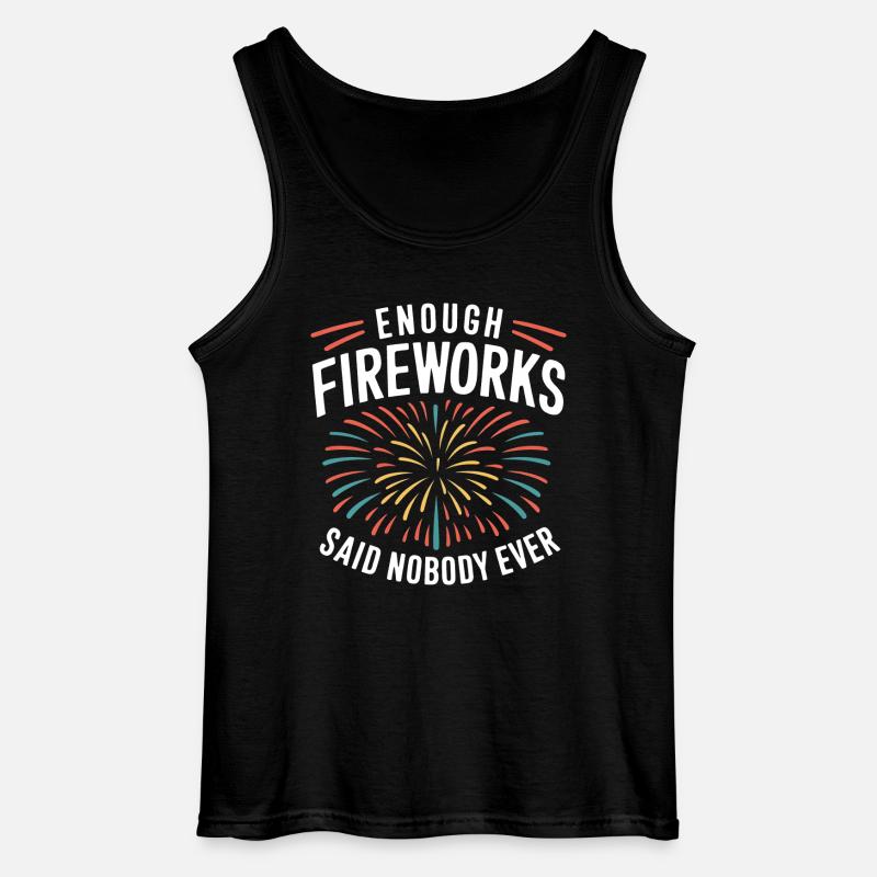 Pyrotechnics Fireworks Pyrotechnics - Gildan Men’s Tank Top - black
