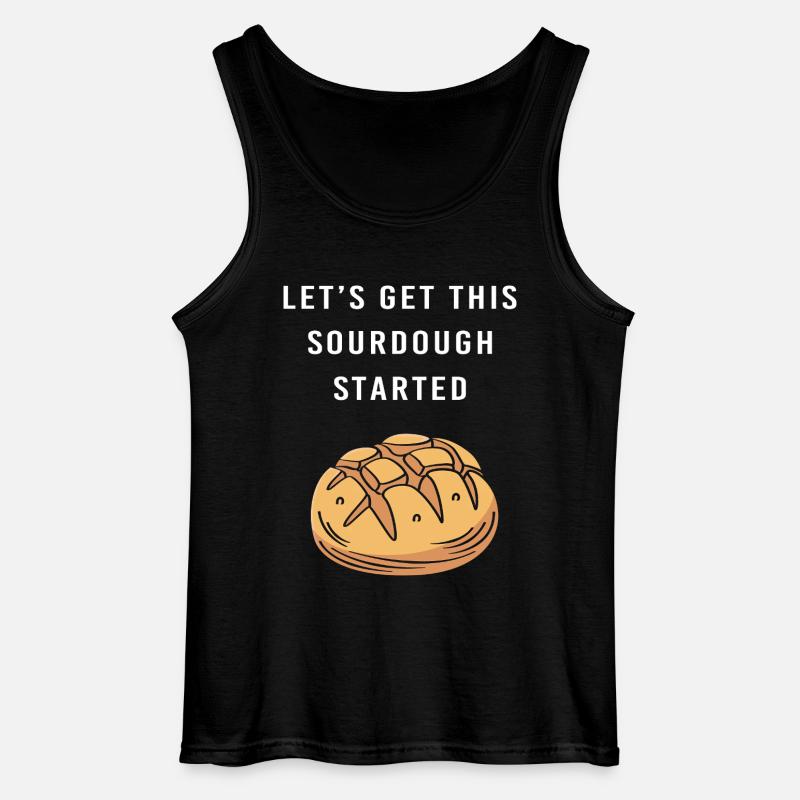 Bäcker Bäckerin Backen - Gildan Männer Tank Top - Schwarz