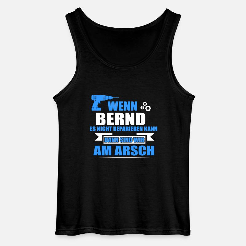 BERND -Geschenk - Gildan Männer Tank Top - Schwarz