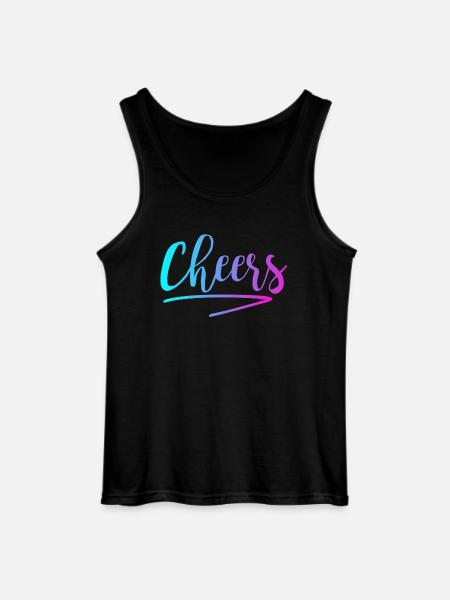 Cheers - Gildan Männer Tank Top - Schwarz