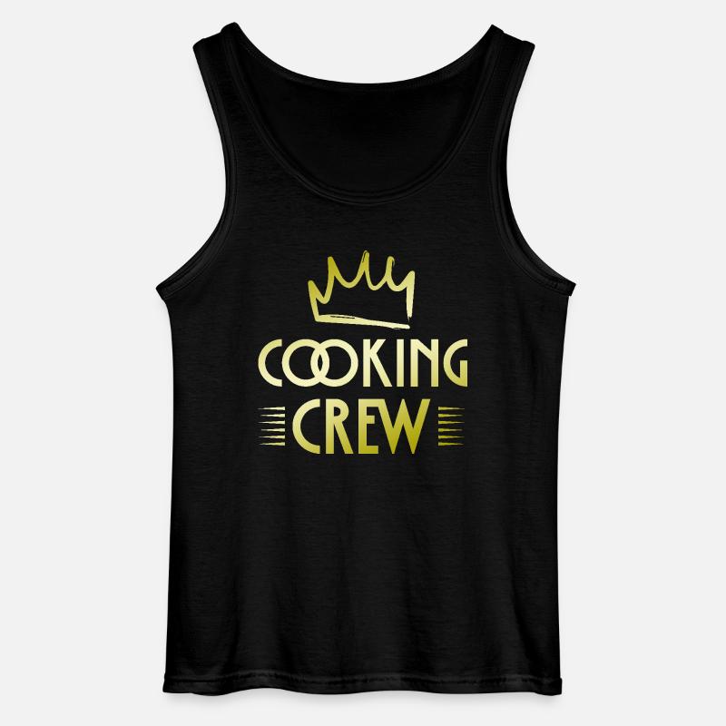 Cooking Crew - Gildan Männer Tank Top - Schwarz