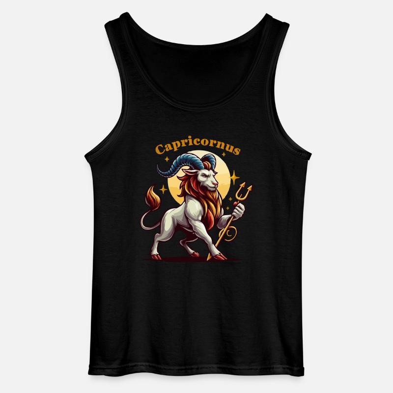 Steinbock Steinbock - Gildan Männer Tank Top - Schwarz