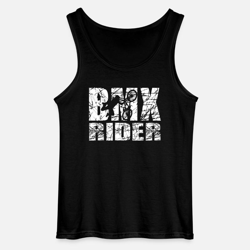 BMX - Gildan Männer Tank Top - Schwarz