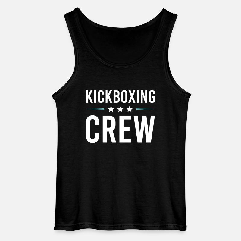 Kickboxing Crew - Gildan Men’s Tank Top - black
